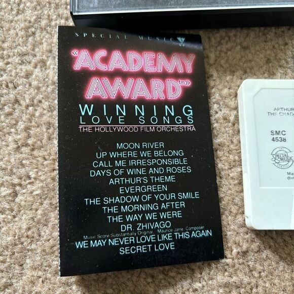 Academy Award Winning Love Songs 1988 Cassette Tape - Picture 4 of 7